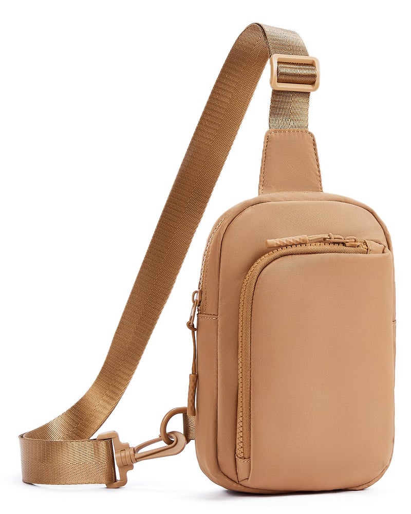 CHOLISS Sling Bag for Women and Men, Small Crossbody Bags for Women and Men Trendy, Fanny Packs Chest Bag with Extended Strap - Image 1