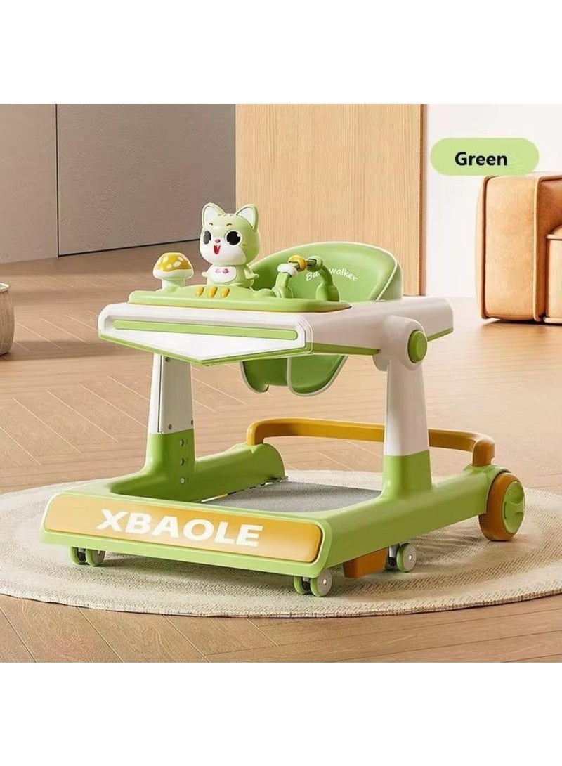 Cute baby walker, safe and comfortable educational walker, suitable for girls and boys, with flexible wheels. - Image 1