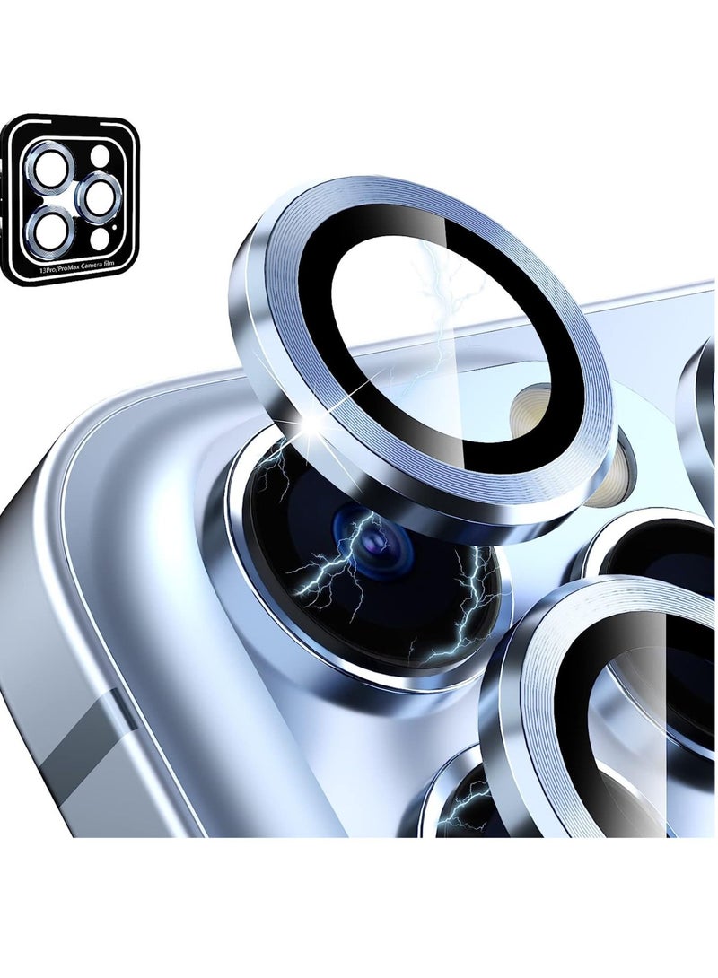 ELTRAZONE iPhone 13 Pro Max (6.7 inch)/ iPhone 13 Pro (6.1 inch) Camera Lens Protector,Anti Scrach HD Tempered Metal Glass Camera Screen Protector - Image 1