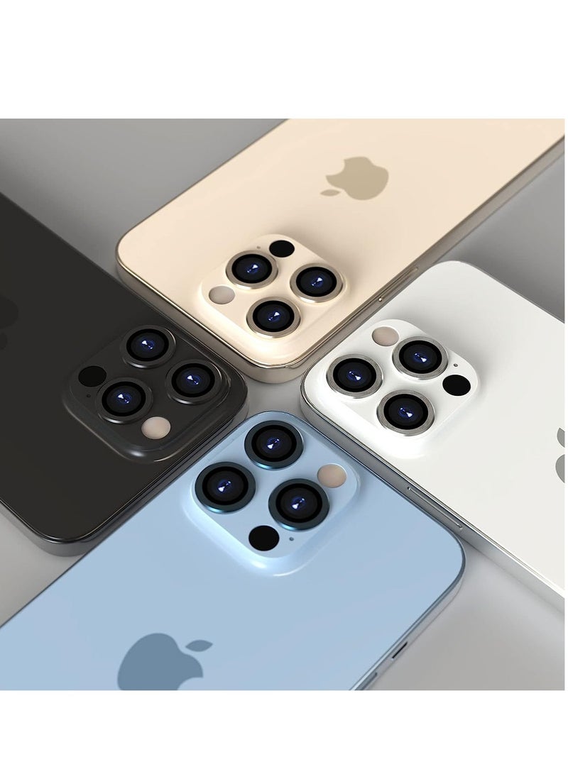 ELTRAZONE iPhone 13 Pro Max (6.7 inch)/ iPhone 13 Pro (6.1 inch) Camera Lens Protector,Anti Scrach HD Tempered Metal Glass Camera Screen Protector - Image 5