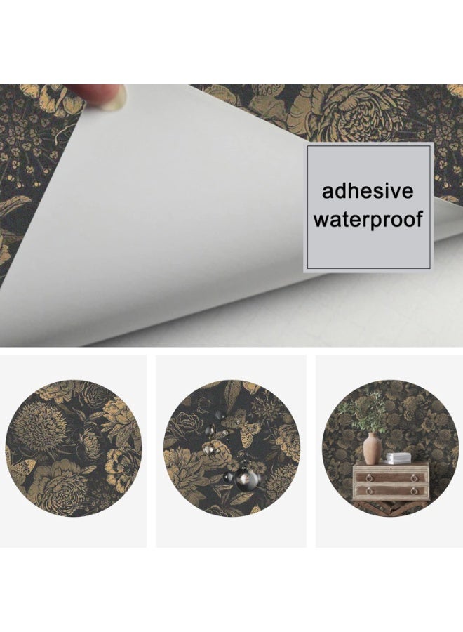 [ بفك ] 40cm * 5M ورق الحائط ، التصميم الإبداعي ، لون نمط خلفية ذاتية اللصق ، تنطبق على مجموعة متنوعة من ديكور المنزل - Image 4