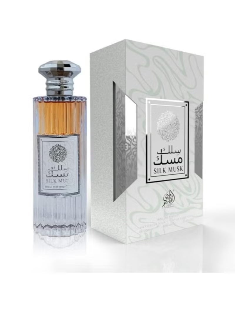 Wadi Al Khaleej Silk Musk Perfume a Calm and Soft Scent for Women Eau de Parfum 100ml - Image 1