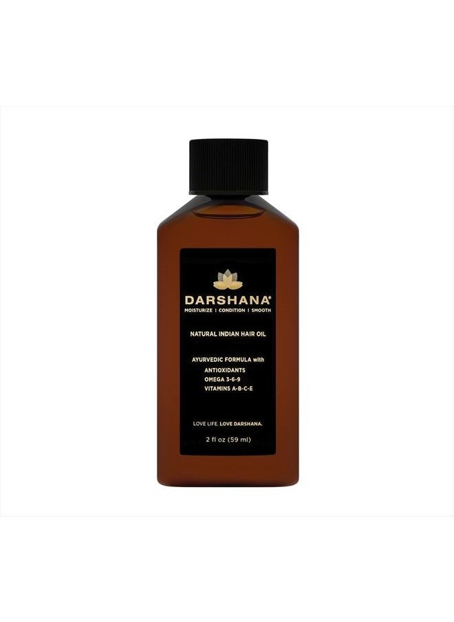 Darshana - Natural Indian Hair Oil with Ayurvedic Botanicals (2 fl oz.) - Image 1
