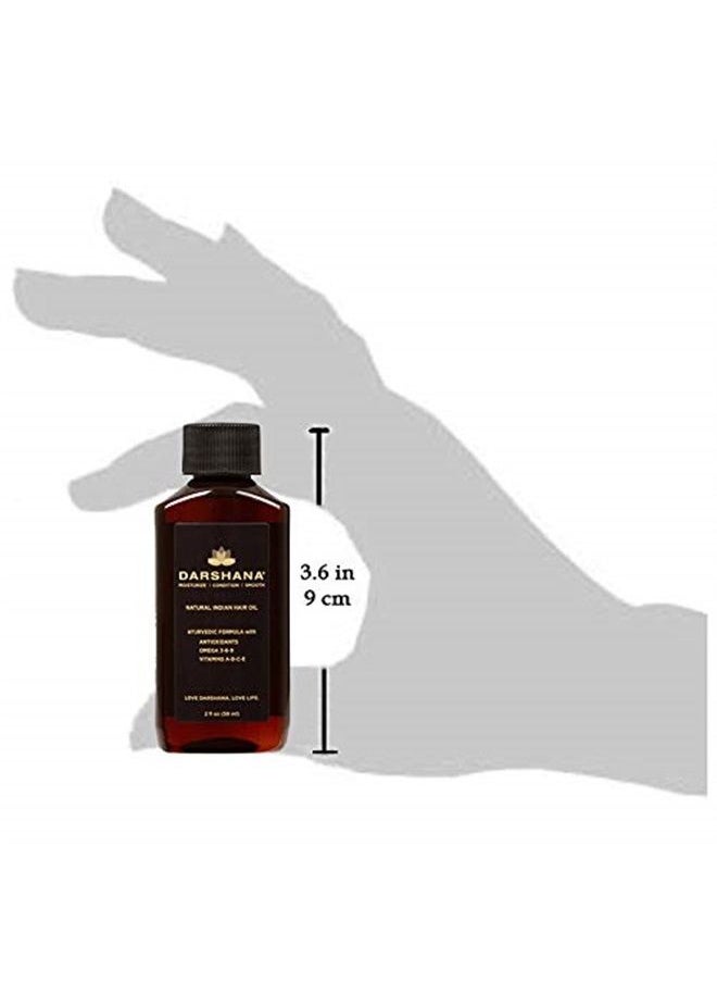 Darshana - Natural Indian Hair Oil with Ayurvedic Botanicals (2 fl oz.) - Image 1