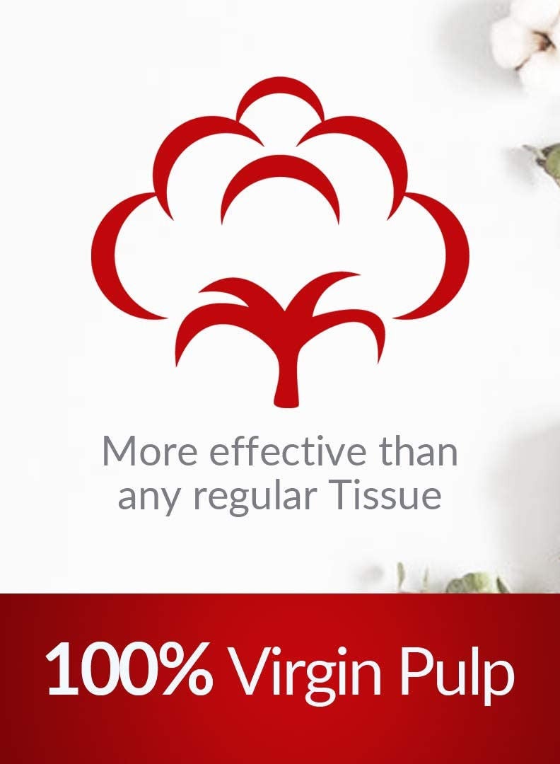 Metro 6-Pieces Premium Quality Maxi Roll 2 Ply -(650 GM X 6) | Kitchen Roll Sheets and Autocut with Embbosed Tissue papers - Image 4