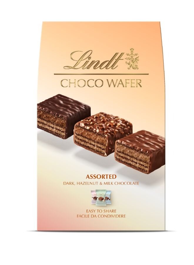 Lindt Assorted Wafer Bag 135g - Image 1