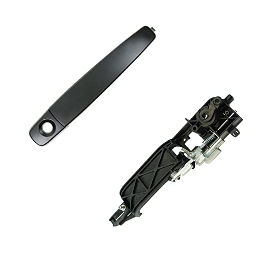 TRQ مقبض باب خارجي أمامي أيسر أسود للجهة السائق متوافق مع 2004-2009 مازدا 3 2006-2015 5 2003-2008 6 2007-2012 CX-7 2007-2015 CX-9 2004-2008 RX-8 - Image 1