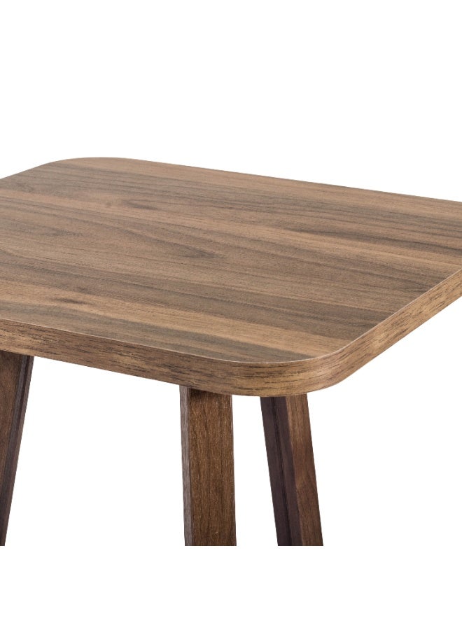 evistar 3-piece Square table set made of high-quality Turkish wood with a modern design - Image 3