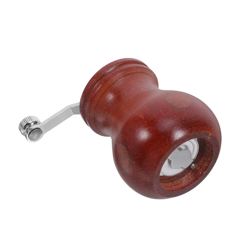 Wooden Manual Salt Pepper Grinder Ceramic Core Compact Kitchen Spice Mill Tool - Image 2