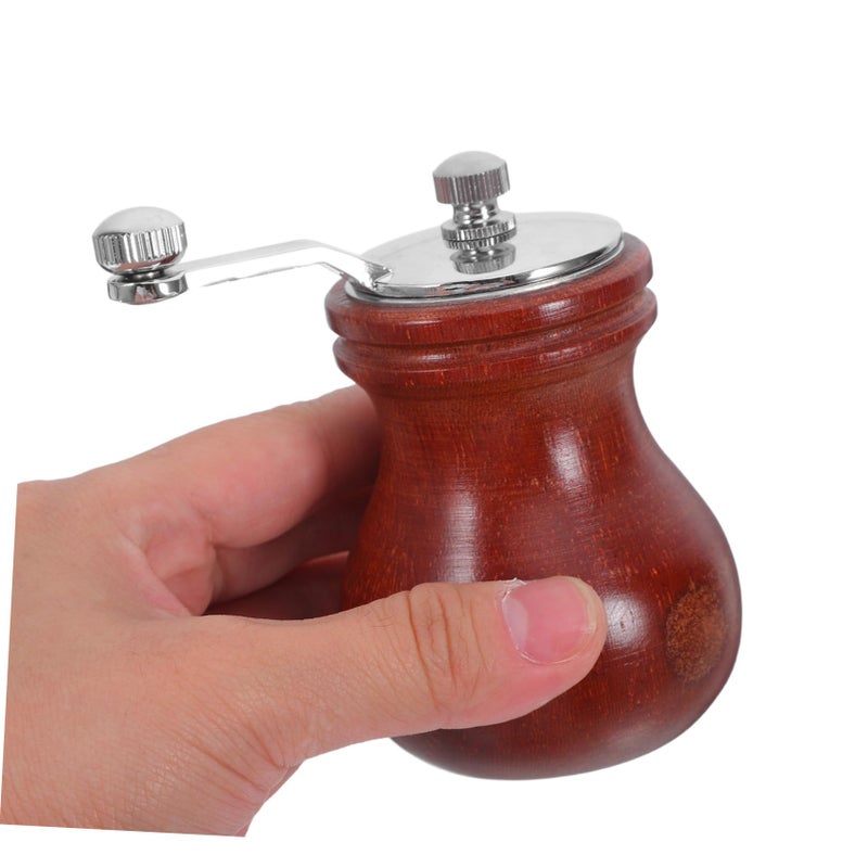 Wooden Manual Salt Pepper Grinder Ceramic Core Compact Kitchen Spice Mill Tool - Image 5