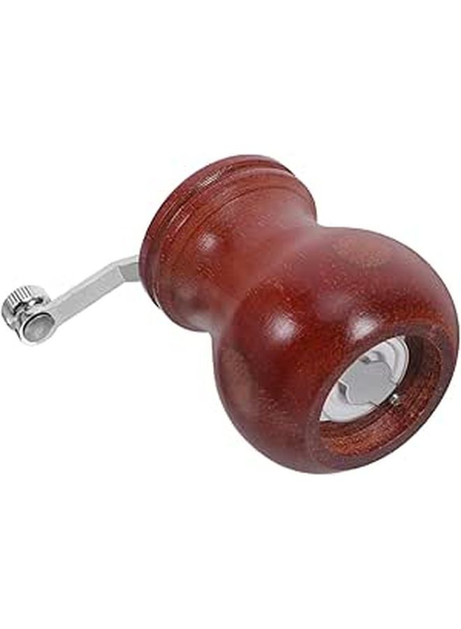 Wooden Manual Salt Pepper Grinder Ceramic Core Compact Kitchen Spice Mill Tool - Image 1