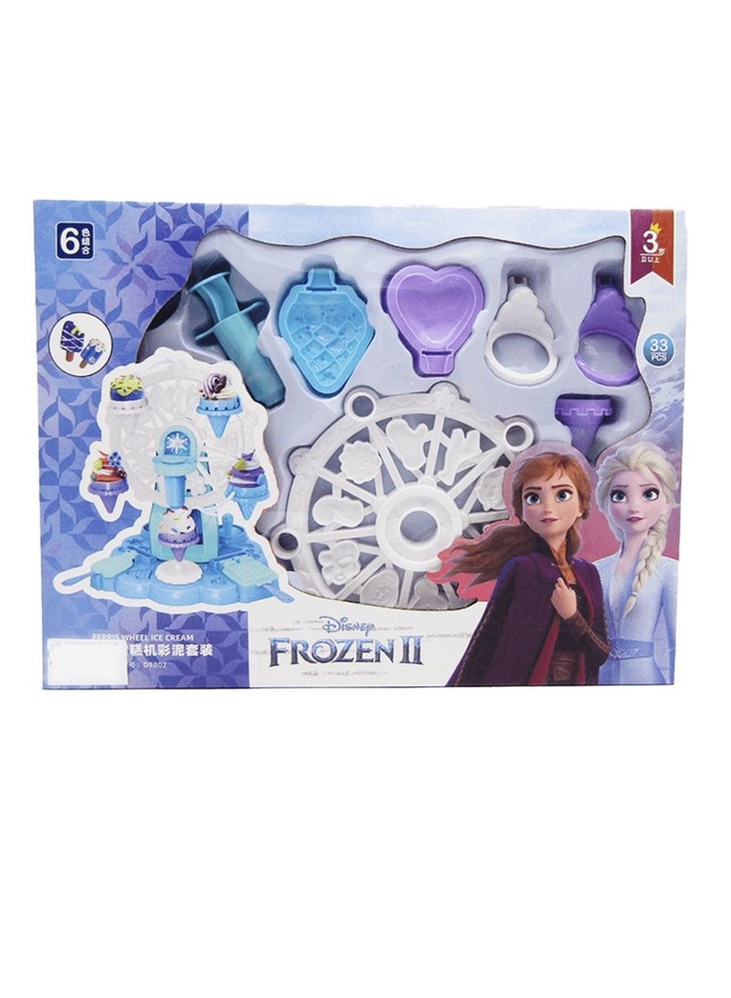 Frozen Ferris Wheel Ice Cream Clay Set - D9802