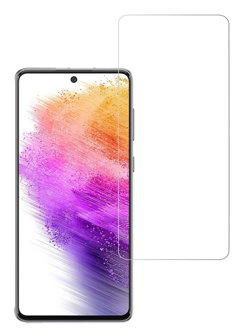 BORTONY Tempered Glass Screen Protector For Samsung Galaxy A73 5G - Clear - Image 2