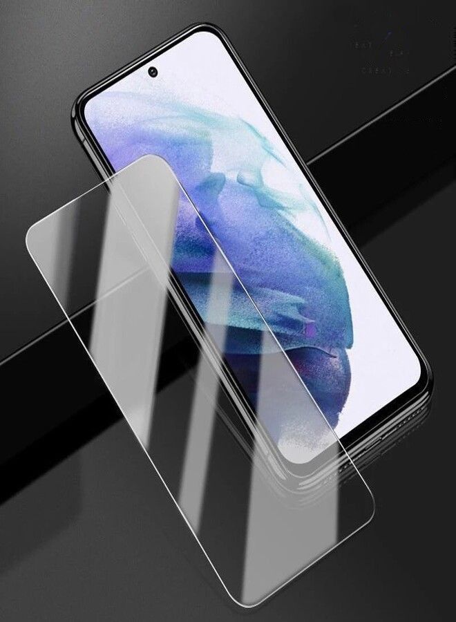 BORTONY Tempered Glass Screen Protector For Samsung Galaxy A73 5G - Clear - Image 1