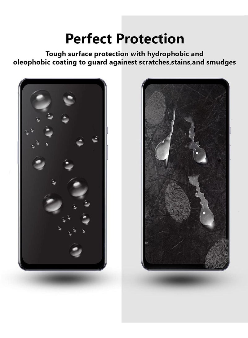 BORTONY Tempered Glass Screen Protector For Samsung Galaxy A73 5G - Clear - Image 5