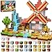 GraceDuck Magnetic Blocks 150 PCS Build Magnetic Farm Animal Homes Magnetics Toys for Montessori Toddler Christmas Birthday Gifts STEM Sensory Toys for 3 4 5 6 7 8 9 10 Year Old Boys Girls - Image 3