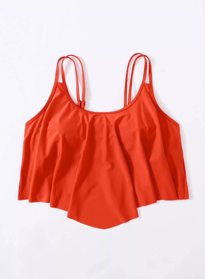 Plus Hanky Hem Bikini Top - Image 1