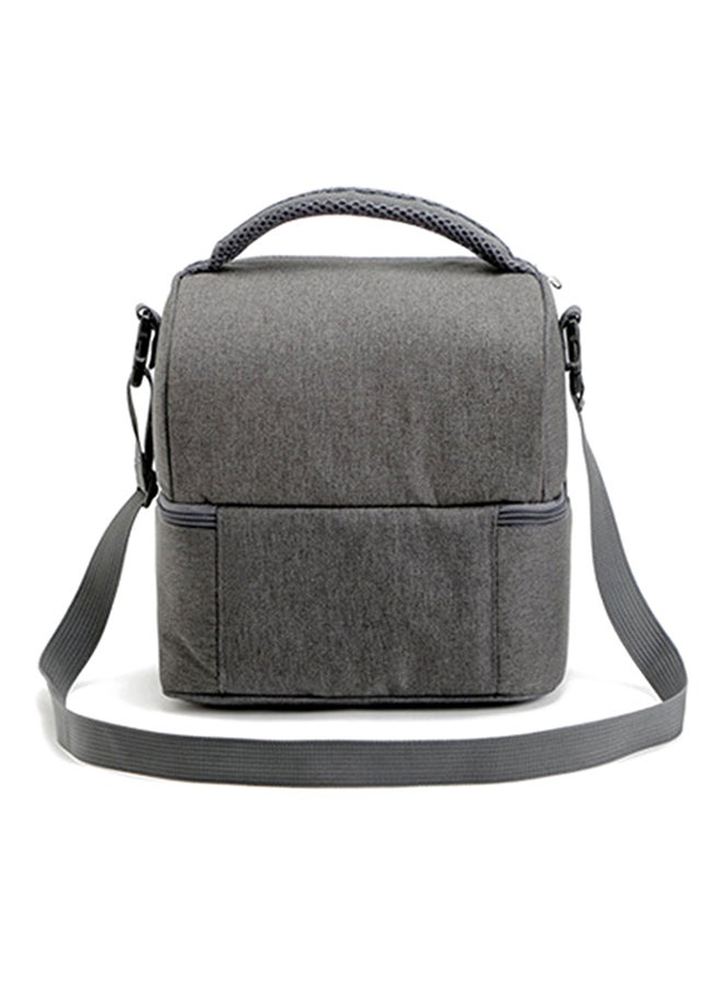 Halamodo Insulated Lunch Bag, Multi-Function Double Decker Keep-warm Lunch Case,Durable Reusable with Adjustable Strap for Adult Work Picnic Travel Meal Prep - Image 2