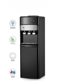 Generic Top Loading Water Dispenser with Cabinet – 1280W Hot, Cold & Normal Water – Built-in Refrigerator, Compressor Cooling – Water Cooler for Home, Office & Kitchen  - Image 2