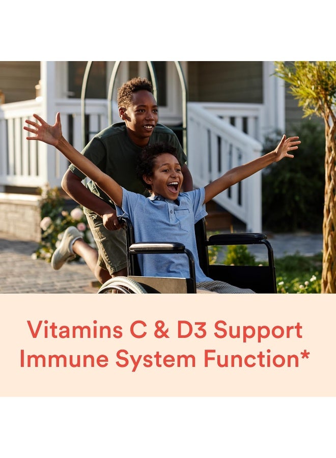 SmartyPants Organic Kids Multivitamin, Daily Gummy Vitamins: Probiotics, Vitamin C, D3, Zinc, & B12 For Immune Support, Energy & Digestive Health, Assorted Fruit Flavor, 120 Gummies, 30 Day Supply - Image 2