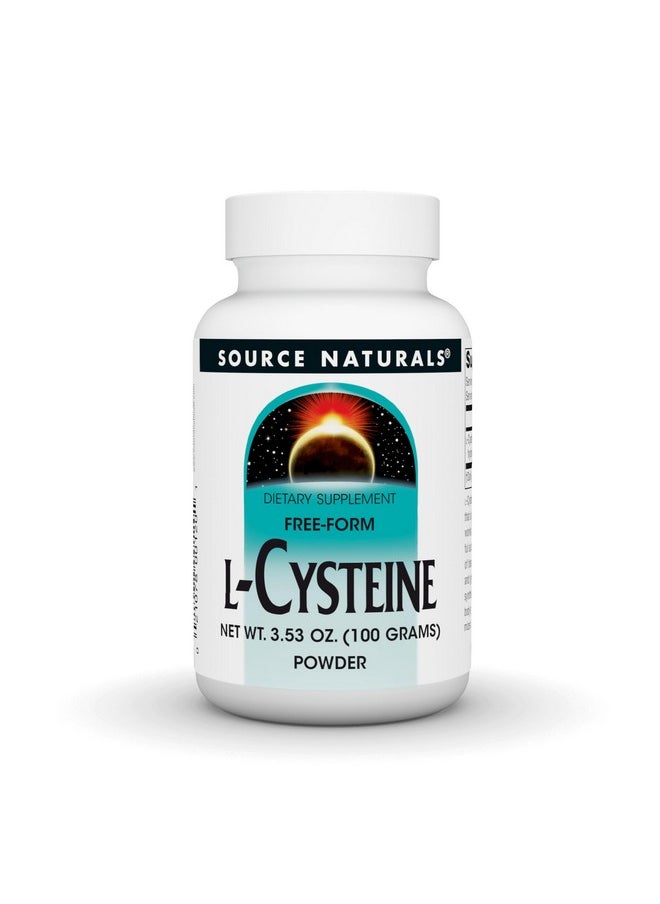 مسحوق L-Cysteine حر الشكل من Source Naturals - مكمل غذائي للأحماض الأمينية* - 100 جرام - pzsku/Z6EEC93939462EE0F0799Z/45/_/1735908105/990b7b58-af4c-4dc8-b6d1-637eff9e6838