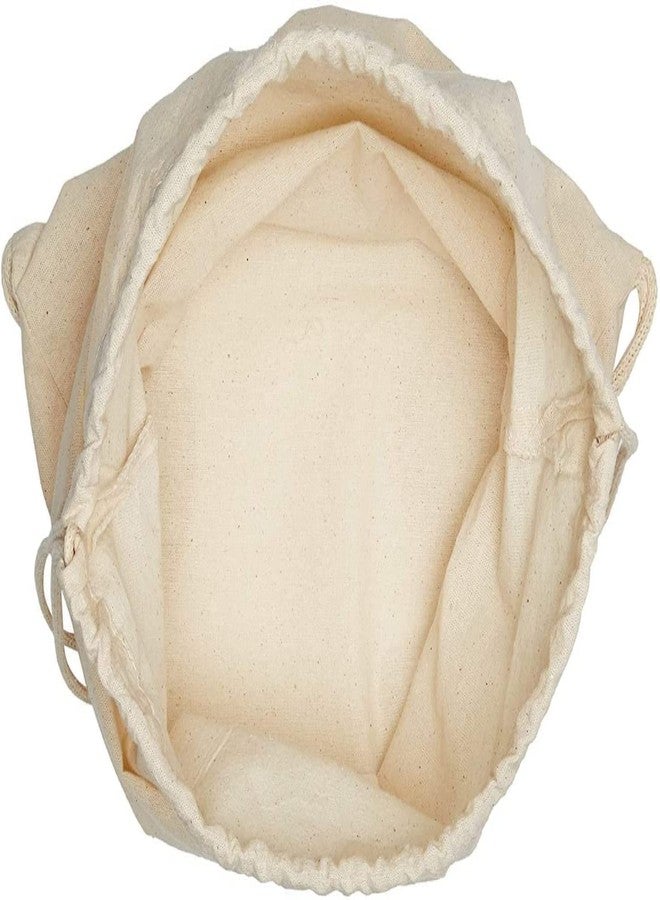 TBF (12 Pack) Set of 12 Durable Cotton Canvas Drawstring Backpacks Cinch String Bags Bulk 14 x 16 - Image 4