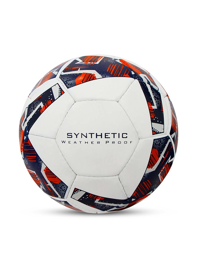 Nivia Trainer Synthetic Football | Rubberized Stitched | Suitable for Hard Ground Without Grass | Training Football | for Men & Women| Size - 4 - Image 3