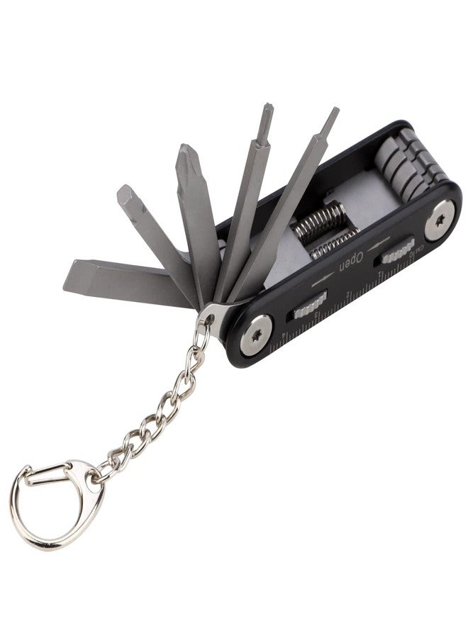 Leftfoto 10pcs Folding Hex Key Wrench With Phillips and Flathead Screwdriver Star Set, Metric Arm Portable Repair Tool - Image 2
