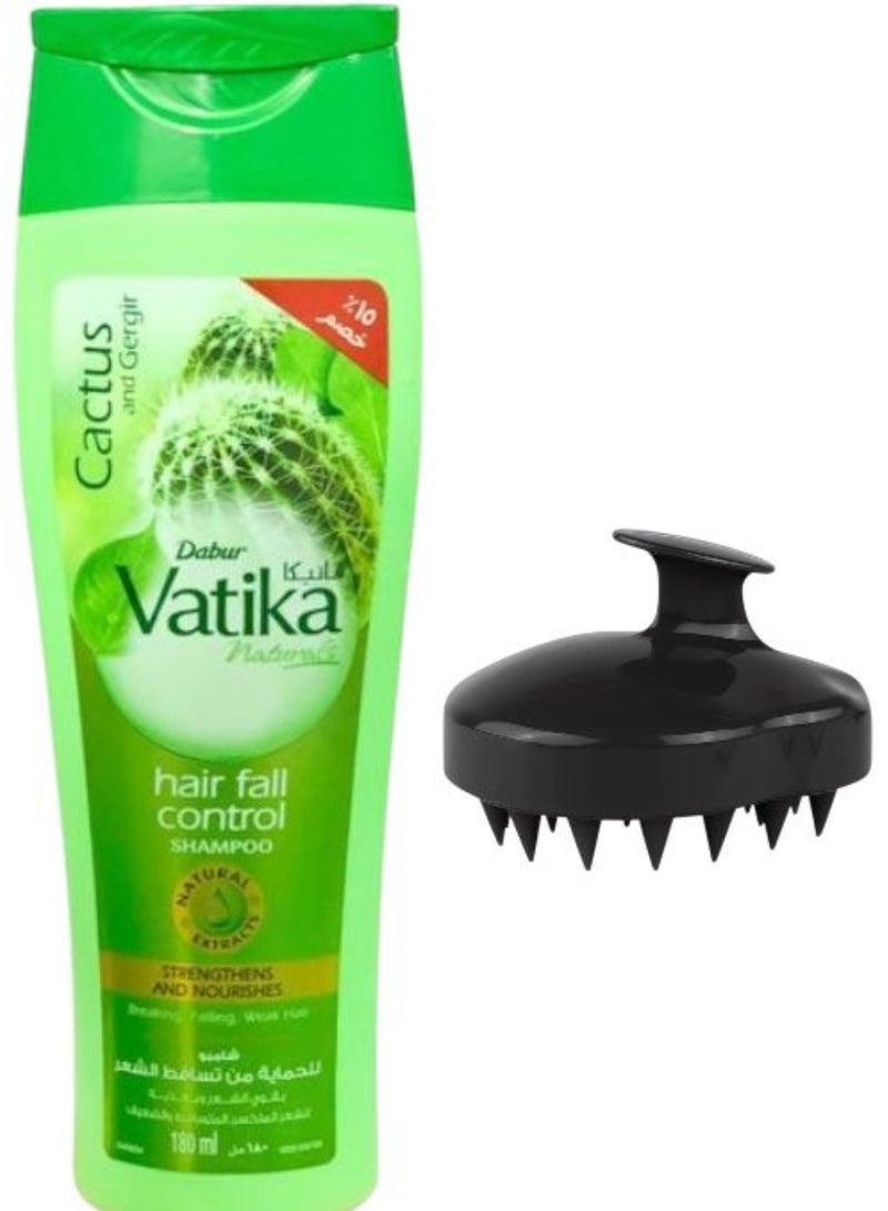 فاتيكا ناتشورالز شامبو للتحكم في تساقط الشعر بالصبار والجرجير - 180 مل