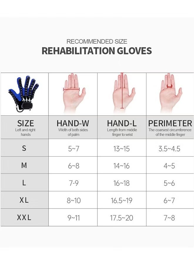 Fully Automatic American Rehabilitation Gloves（Left hand size L） - Image 2
