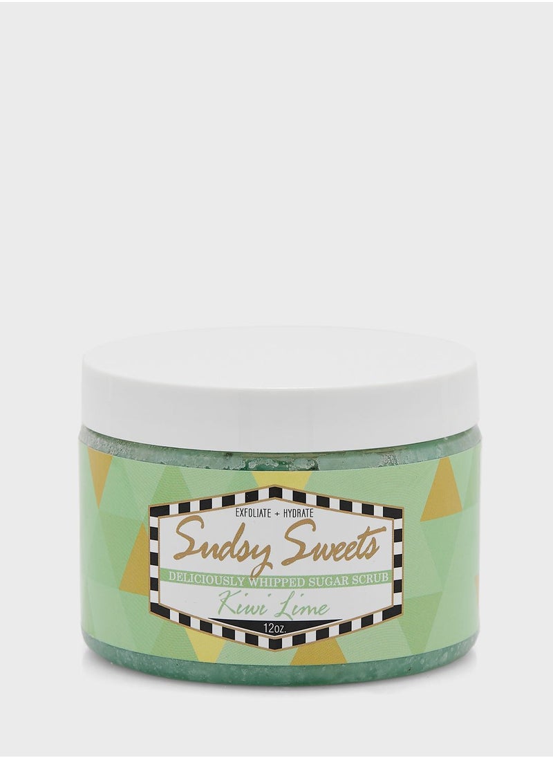 soapy bliss - Whipped Sugar Scrub - Kiwi Lime - Image 1