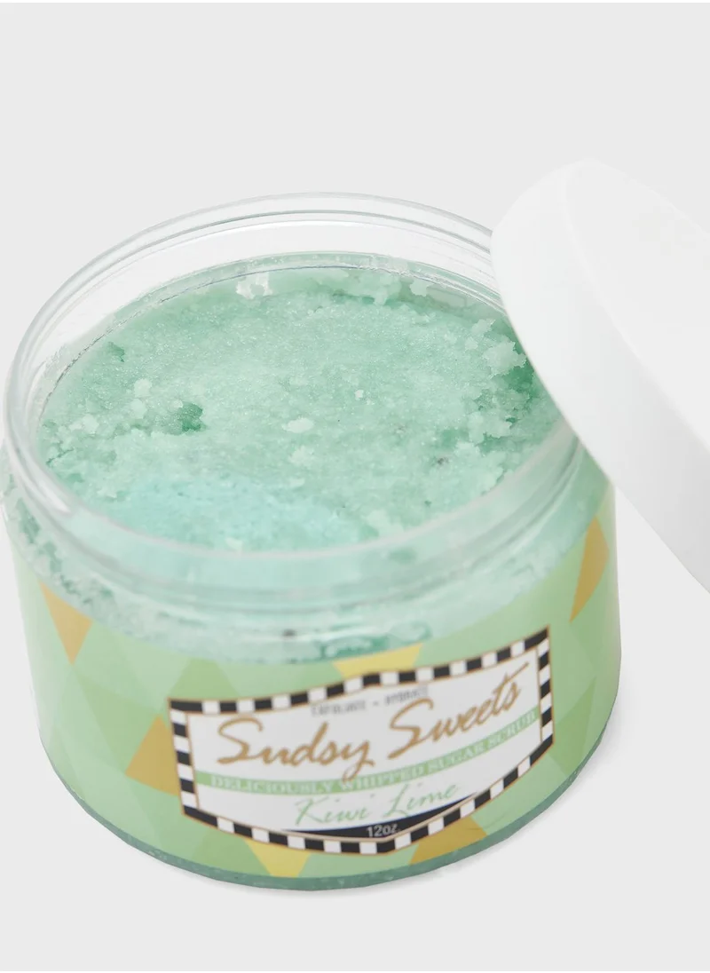 soapy bliss Whipped Sugar Scrub - Kiwi Lime