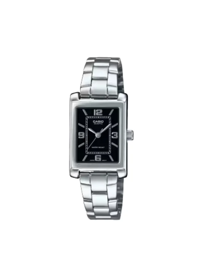 كاسيو Women's Stainless Steel Analog Watch LTP-1234DD-1ADF - 21 mm