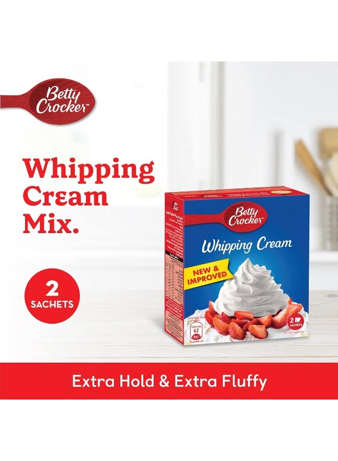 Betty Crocker Whipping Cream Mix, 70 g (Pack of 1) - Image 2