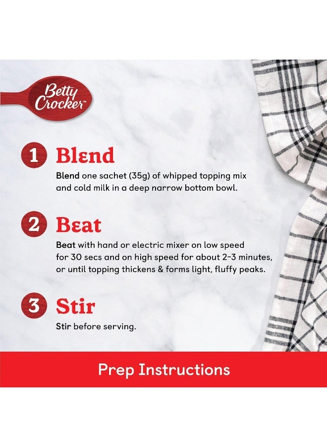 Betty Crocker Whipping Cream Mix, 70 g (Pack of 1) - Image 5