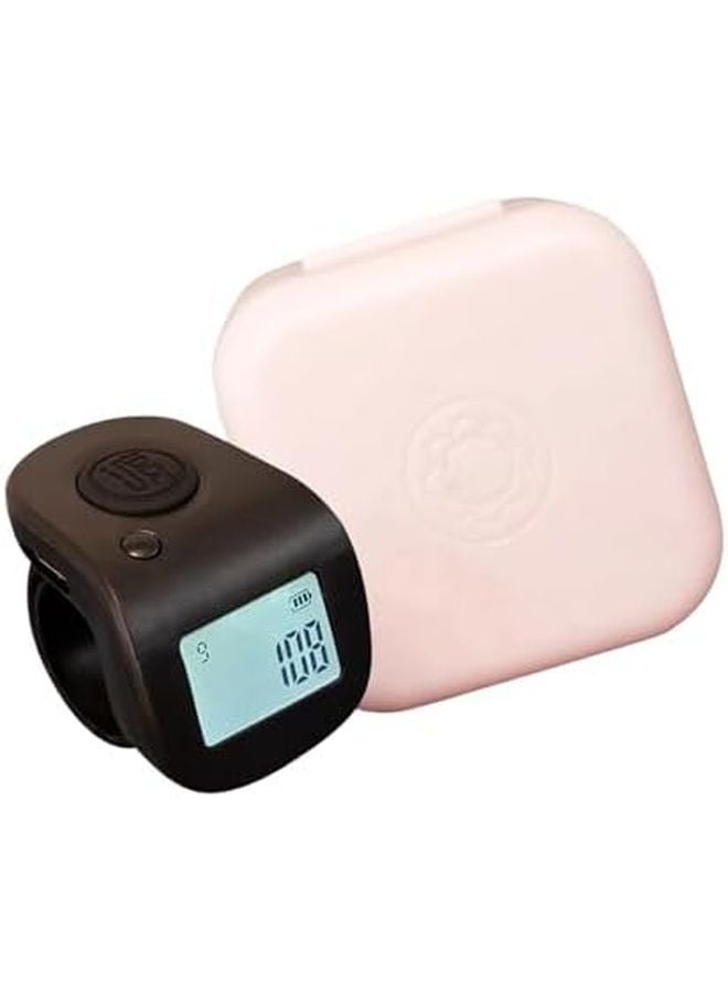 Black Multifunction Hand Press Counter with Rotating Screen Rechargeable for Religious Events Industrial - Image 2