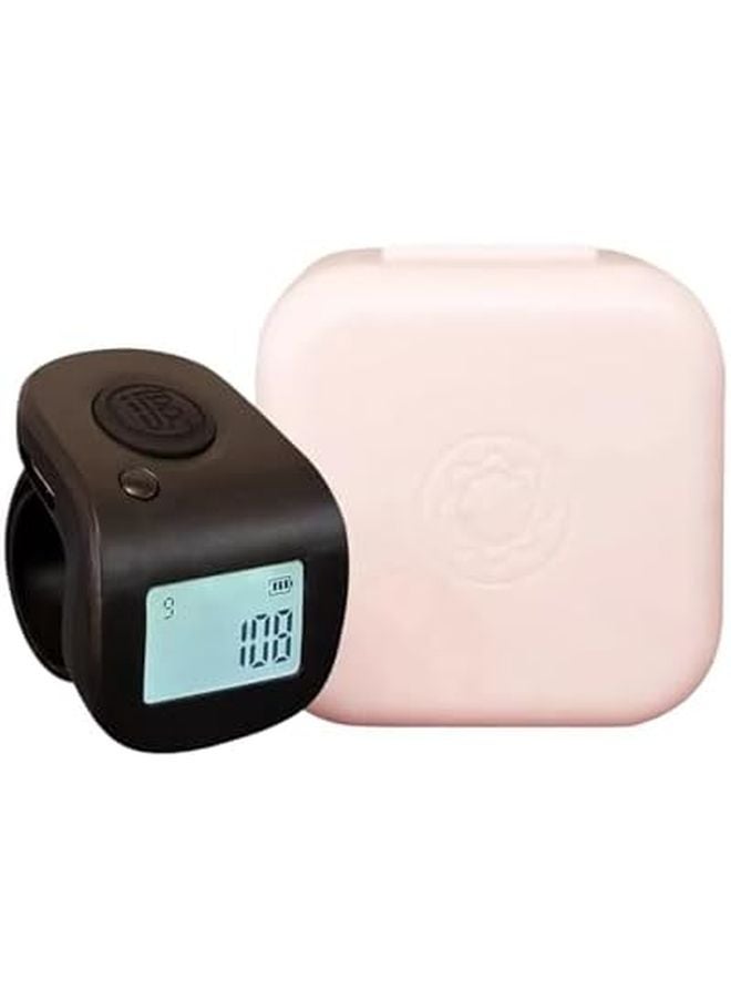 Black Multifunction Hand Press Counter with Rotating Screen Rechargeable for Religious Events Industrial - Image 5