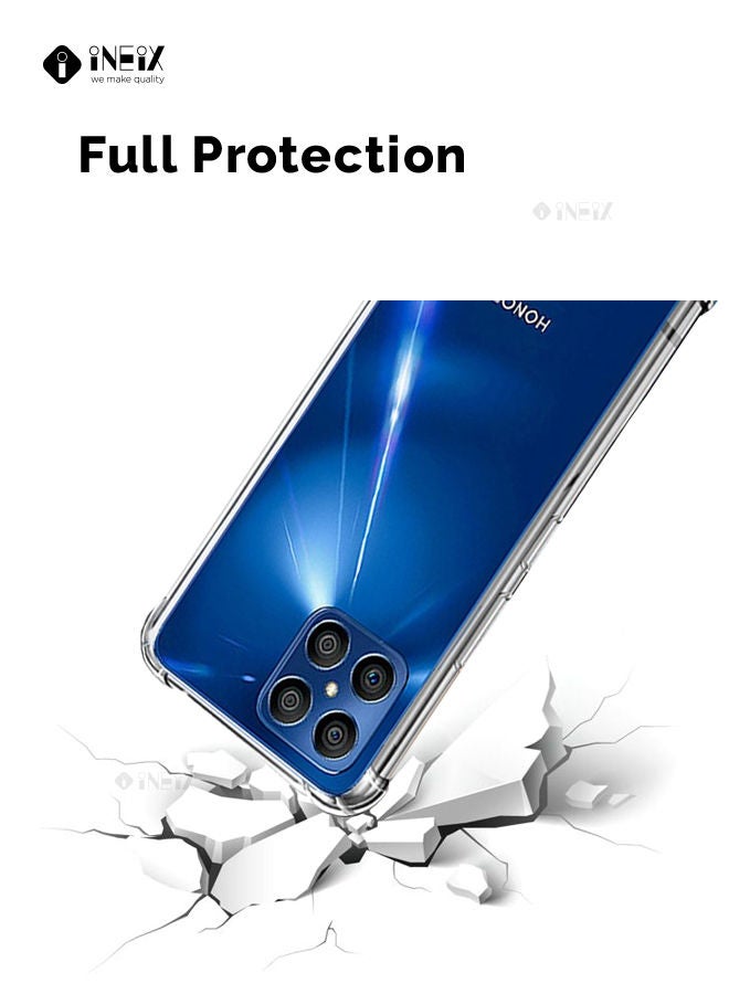 INEIX Shockproof Ultra Clear Silicone Case Cover For Honor X8 Clear - Image 4