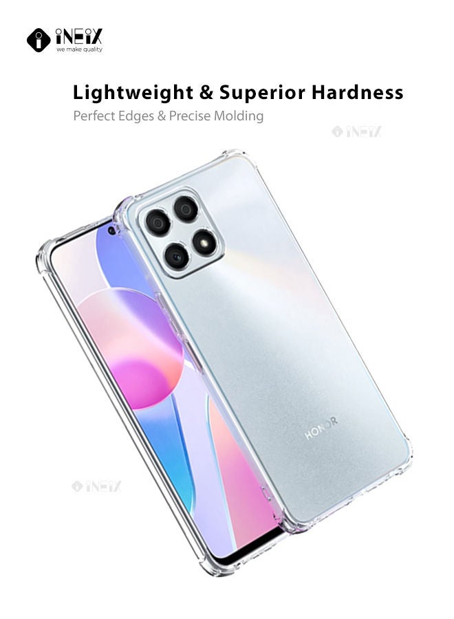 INEIX Shockproof Ultra Clear Silicone Case Cover For Honor X8 Clear - Image 5