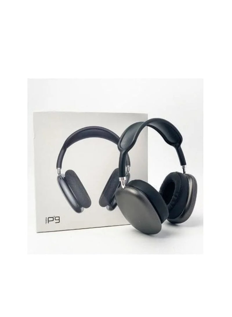 P9 Wireless Bluetooth Gaming Headset with Noise Reduction - Black - Image 3