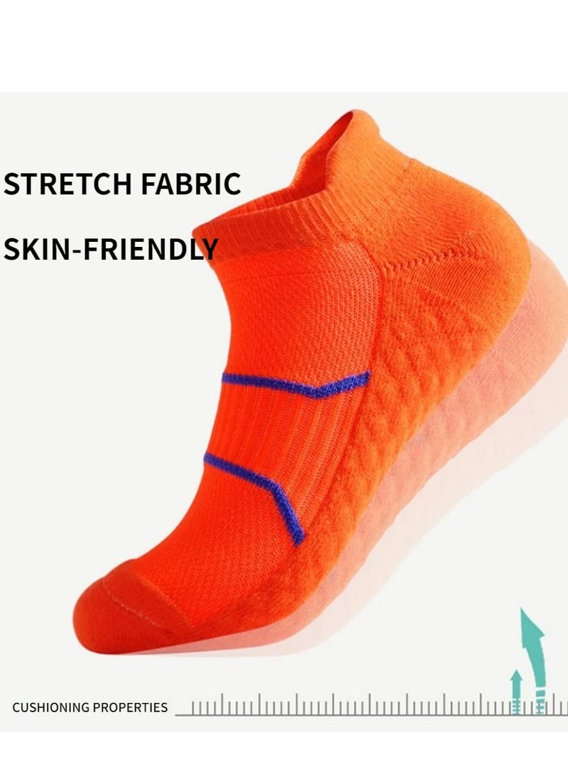 Barakah Ankle Socks Women's Athletic Running Low Cut No Show Socks With Heel Tab(5 Pairs) - Image 4