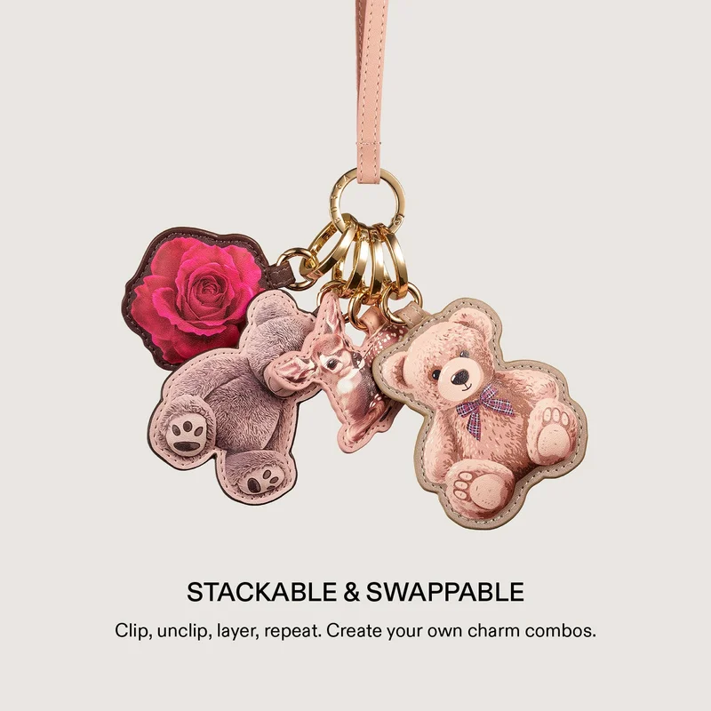 Burga Bag Charm Sir Fluffington Burga Bag Charm for luxury and Fashioned Style - Overly Sweet Sir Fluffington  | Best Price UAE