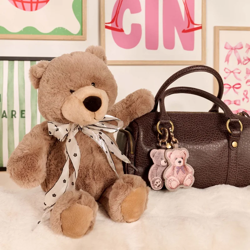 Burga Bag Charm Sir Fluffington Burga Bag Charm for luxury and Fashioned Style - Overly Sweet Sir Fluffington  | Best Price UAE