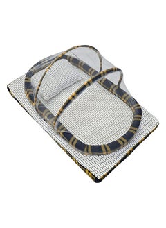 BABYCARA Baby Net Bed With Thick Mattress, Mosquito Net And Neck Pillow, 80 CM X 48 CM  - Image 3