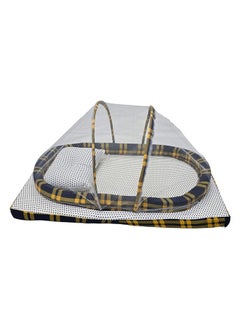 BABYCARA Baby Net Bed With Thick Mattress, Mosquito Net And Neck Pillow, 80 CM X 48 CM  - Image 2