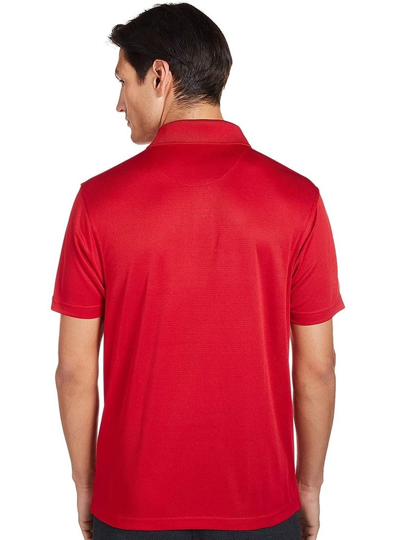 SANTHOME men s all day fresh half sleeve dryfit polo t shirt with uv protection - Image 2