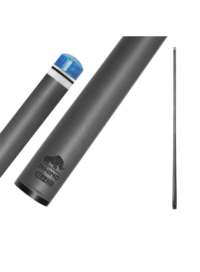 Rhino 30" / 3/8-10 قضيب بلياردو كربوني مفرد، رأس، 10.5 مم. تقنية انخفاض الانحراف، سلس للغاية، تدرج احترافي، سهل اللعب - Image 1