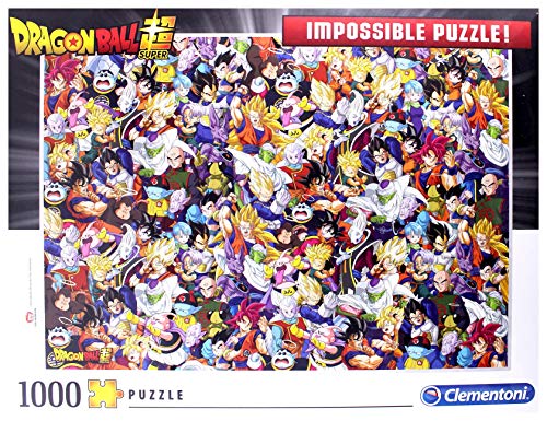Clementoni Dragon Ball Z Impossible Jigsaw Puzzle, 1000 Pieces, Multicolored, 39489 - Image 4