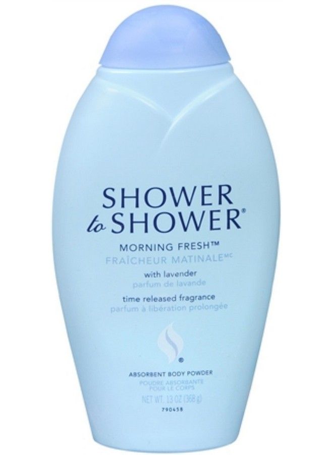Shower To Shower Body Powder Morning Fresh 13 Oz (Pack Of 6) - Image 2