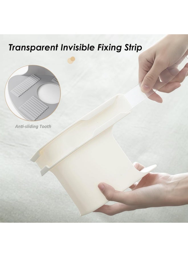 Durable bed sheet fastening straps with anti-slip locking clip, sheet fasteners for all mattress sizes, blankets and bedspreads (white color, 4 pieces) - Image 2